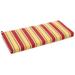 Blazing Needles 51-inch Striped All-Weather Bench Cushion