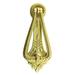 Door Knockers for Front Door 6 3/4" Solid Brass Door Knocker with Mounting Hardware Renovators Supply