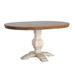 Eleanor Two-tone Oval Solid Wood Dining Table by iNSPIRE Q Classic