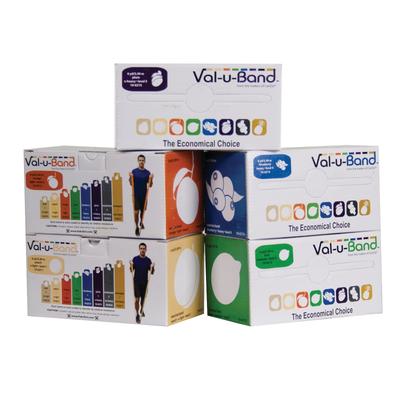 Val-u-Band® - Low Powder - 6 yard - 5 piece set (1 each: peach, orange, lime, blueberry, plum)