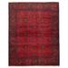 ECARPETGALLERY Hand-knotted Finest Khal Mohammadi Red Wool Rug - 5'1 x 6'4