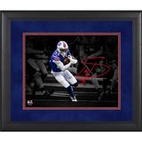 Stefon Diggs Buffalo Bills Framed 11" x 14" Spotlight Photograph - Facsimile Signature