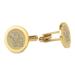 Men's Kansas Jayhawks Gold Cufflinks