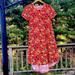 Lularoe Dresses | Lularoe Carly Swing Dress | Color: Pink/Red | Size: Xs