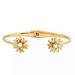 Kate Spade Jewelry | Kate Spade Dazzling Daisies Open Cuff Bracelet | Color: Gold | Size: Os