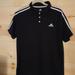 Adidas Shirts & Tops | Euc Boys Adidas Polo Shirt Xl (18) | Color: Black/White | Size: Xlb