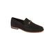 theonlineshoeshop Mens Leather Suede Slip On Casual Moccasin Loafers Smart Formal Shoes Size - Black - UK 7