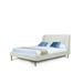 Heather Full-Size Bed in Cream - Manhattan Comfort BD003-FL-CR
