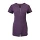 Workwear World WW185 Ladies Crystal Cascade Feature Neck Beauty Salon Spa Therapist Work Wear Tunic (18, Amethyst)