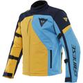 Dainese Ranch Tex Veste textile moto, bleu-jaune, taille 48