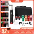 SPTA – Mini polisseuse de voiture sans fil 12V outils RO/DA de détail anti-rayures avec tampons