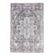 Tapis d'orient vintage tissé plat gris 155x235 cm