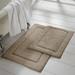 Winston Porter Lundberg Loop Bath Rug Set Memory Foam in Gray/Brown | 1 H x 21 W in | Wayfair 5CN2KBTE-TPE-ST