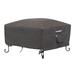 Classic Accessories Ravenna Water-Resistant 30 Inch Full Coverage Square Fire Pit Cover