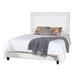 Everly Quinn Hayley Upholstered Low Profile Standard Bed Plastic/Polyester in Gray/Brown | 34 H x 80 W x 80 D in | Wayfair