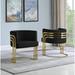 Best Quality Furniture Accent Chair with Gold Base (Single)