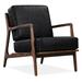 Poly and Bark Verity Leather Lounge Chair - Genuine Italian Leather