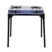 Stansport Stainless Steel 2-burner Stove with Stand