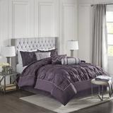 Mercer41 Celino 7 Piece Tufted Comforter Set Polyester/Polyfill/Microfiber in Indigo | Cal. King Comforter + 6 Additional Pieces | Wayfair