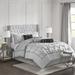 Mercer41 Celino 7 Piece Tufted Comforter Set Polyester/Polyfill/Microfiber in Gray | Full Comforter + 6 Additional Pieces | Wayfair