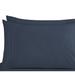 Ebern Designs Vicie Pillow Case Microfiber/Polyester in Blue/Navy | King | Wayfair ZPCD4695 42711390