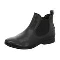 Think! Women's Guad2 Sustainable Leather Lined Chelsea Boots, 0000 Black, 6 UK