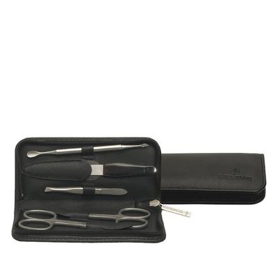 Windrose Manikürset Nappa 6 tlg. Schwarz