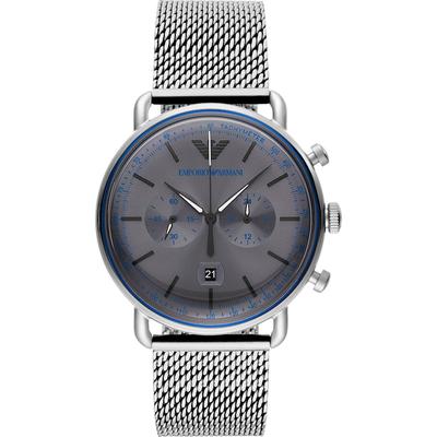 Emporio Armani - Chronograph Edelstahl Herrenuhren 1 ct Herren