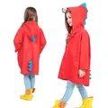 Manteau de pluie imperméable pour enfants poncho d'extérieur mignon dinosaure vêtements de pluie