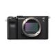 Sony Alpha 7C Spiegellose E-Mount Vollformat-Digitalkamera ILCE-7C (24,2 MP, 7,5cm (3 Zoll) Touch-Display, Echtzeit-AF) Nur Body - Schwarz