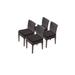 4 Barbados/Belle/Napa Armless Dining Chairs