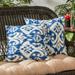 Elizabeth Ikat 17-inch Outdoor Accent Pillow, (Set of 2) by Havenside Home