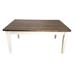 Ezekiel and Stearns Essex Solid Wood Dining Table Wood in Brown/Gray/White | 30 H x 48 W x 34 D in | Wayfair ESSX-TBLE-48