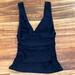 J. Crew Swim | J.Crew Jcrew Black Tankini Swimsuit Top Size Xs | Color: Black | Size: Xs