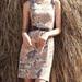 Anthropologie Dresses | Knitted & Knotted Glinting Persica Dress Size Xs | Color: Gray/White | Size: Xs