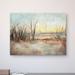 Dovecove Sunset Beach - Wrapped Canvas Print on Canvas Canvas | 30 H x 40 W x 1.5 D in | Wayfair CD0A1DFC46FA49BFAC9D0E695552321F