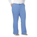 Plus Size Women's Jockey Scrubs Women's Favorite Fit Pant by Jockey Encompass Scrubs in Blue (Size 2X(20W-22W))