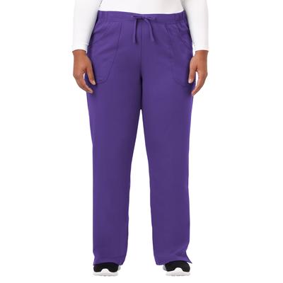 Plus Size Women's Jockey Scrubs Women's Extreme Comfy Pant by Jockey Encompass Scrubs in Purple (Size L(14-16))