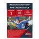 Activity Superstore Indoor Skydiving for One with IFLY Gift Experience Voucher, Available at 3 UK Locations, Experience Days, Couples Gifts, Adrenaline Gifts