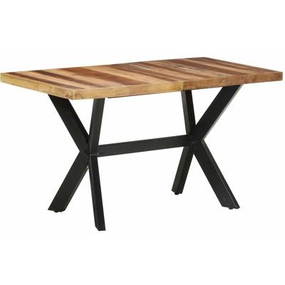Esstisch 140x70x75 cm Massivholz Honigfarben Vidaxl Image
