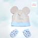Disney Matching Sets | Disney Baby Hat And Mittens Set | Color: Blue/Gray | Size: Newborn