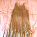 Kate Spade Dresses | Kate Spade Gold Girls Dress Sz. 10 | Color: Gold | Size: 10g