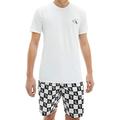 Calvin Klein T-Shirt & Pyjama Shorts in a Bag, White/Black Small