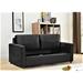 Latitude Run® Knightsville 70" Upholstered Sleeper Sofa Plastic in Black | 70 W x 34 D in | Wayfair 1F4F34793B094FA2B39F0AC9754160A4