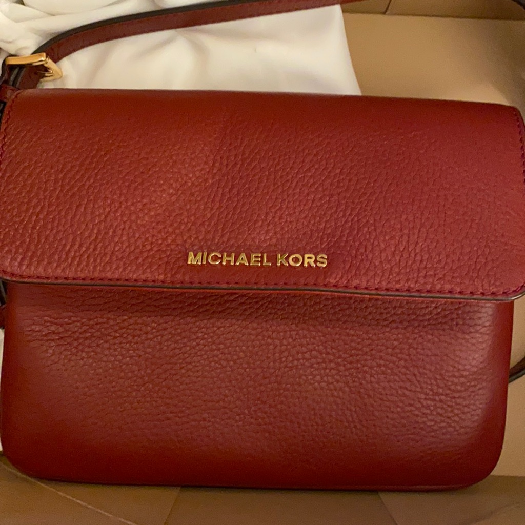 Michael Kors Bags | *New* Michael Kors Crossbody Handbag | Color: Red | Size: Os