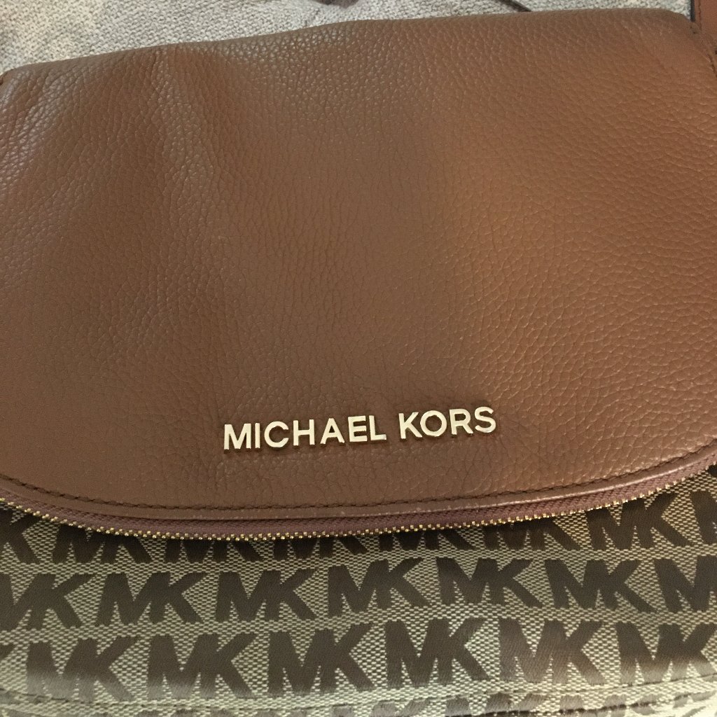Michael Kors Bags | Authentic Michael Kors Shoulder Purse/Handbag In Excellent Condition | Color: Brown/Tan | Size: Os