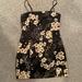 Urban Outfitters Dresses | Black And Cream Floral Dress | Color: Black/Cream | Size: M