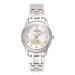 Women's Bowie State Bulldogs Silver-Tone Dial Stainless Steel Quartz Watch