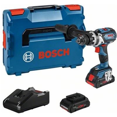Bosch - Akku-Schlagbohrschrauber gsb 18V-110 c, incl. 2x Akku ProCORE18V, Schnellladegerät, l-boxx Image