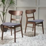 Idalia Mid-Century Modern Dining Chairs (Set of 2) by Christopher Knight Home